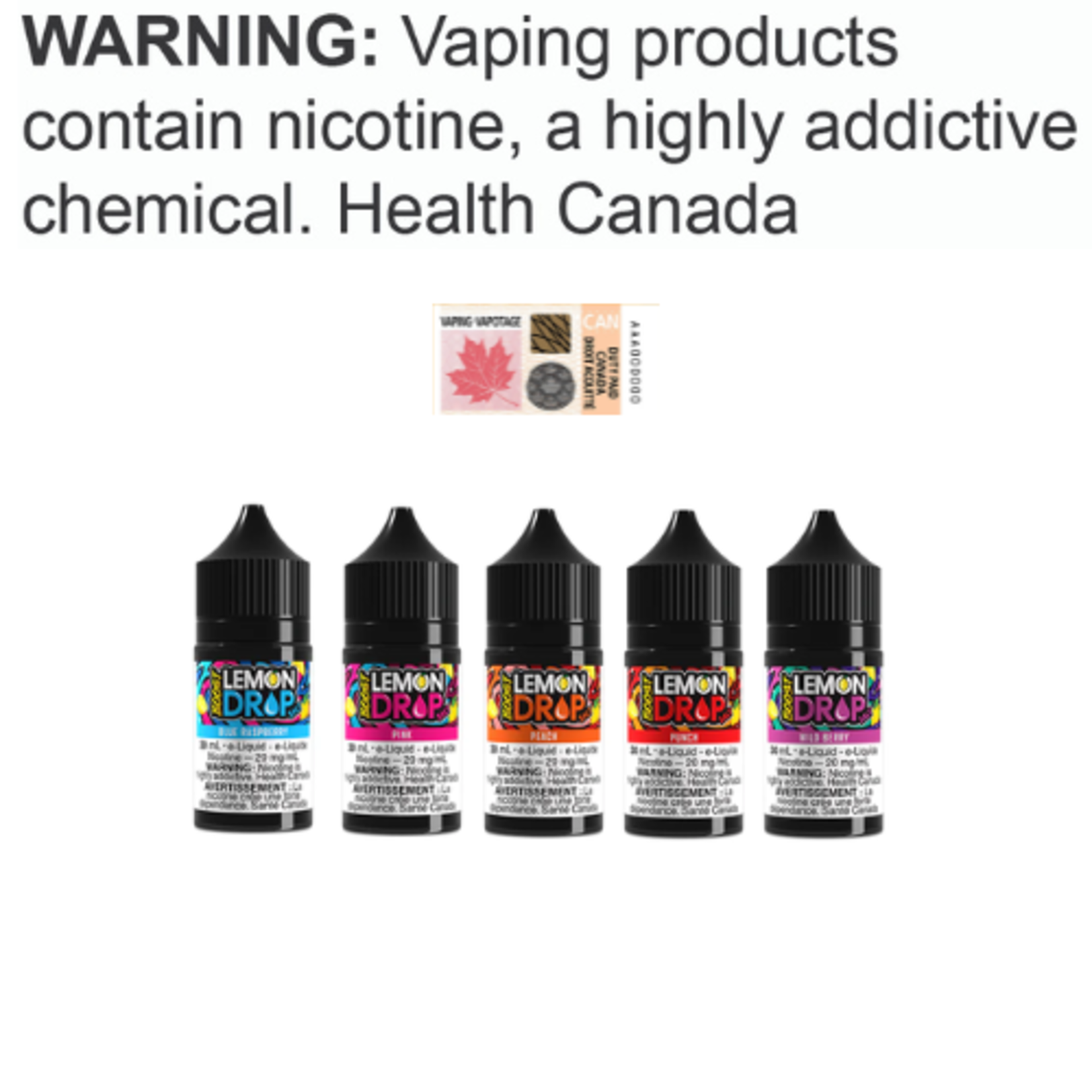 Lemon Drop Salt Lemon Drop Boost Salt [ET]