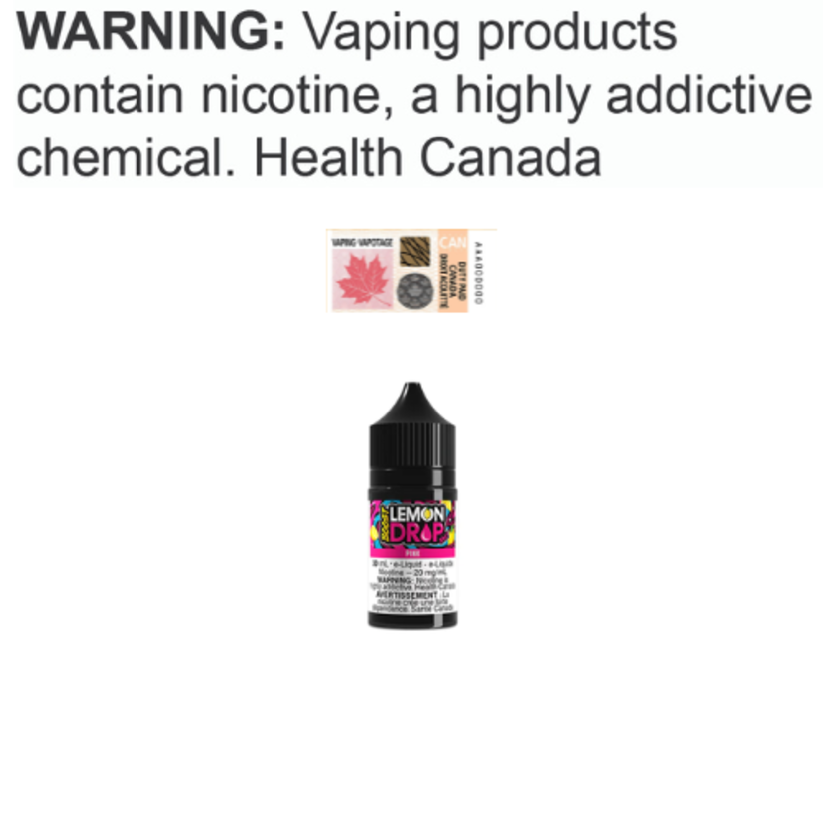 Lemon Drop Salt Lemon Drop Boost Salt [ET]