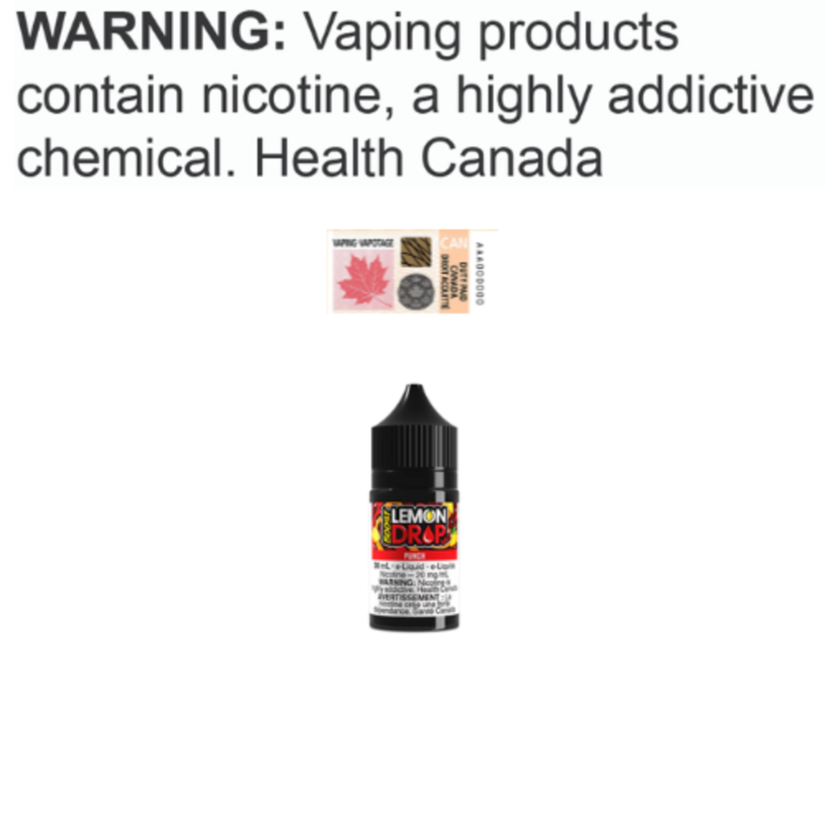 Lemon Drop Salt Lemon Drop Boost Salt [ET]