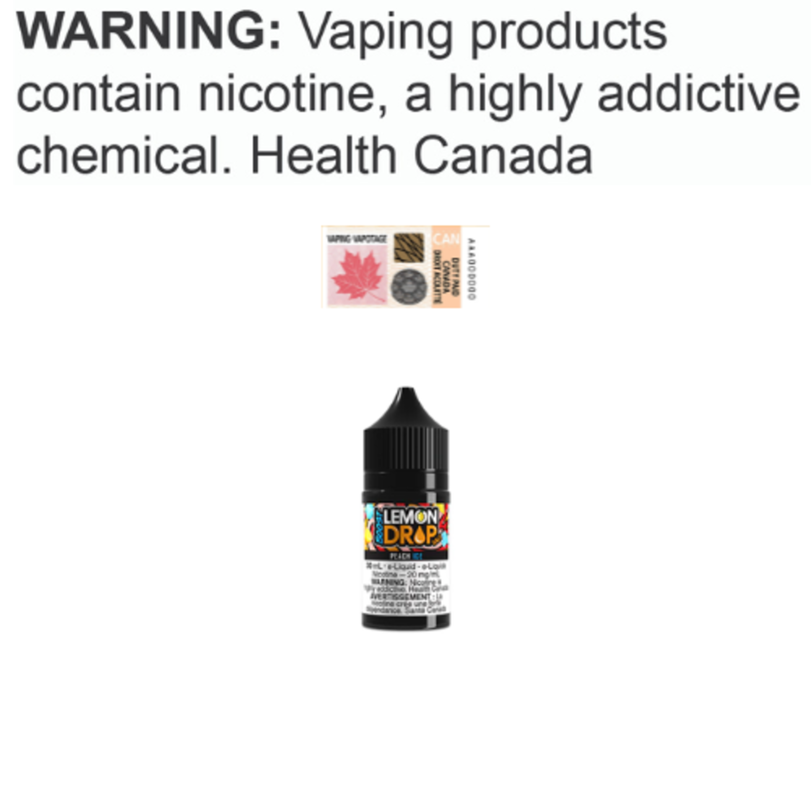 Lemon Drop Salt Lemon Drop Boost Ice Salt [ET]