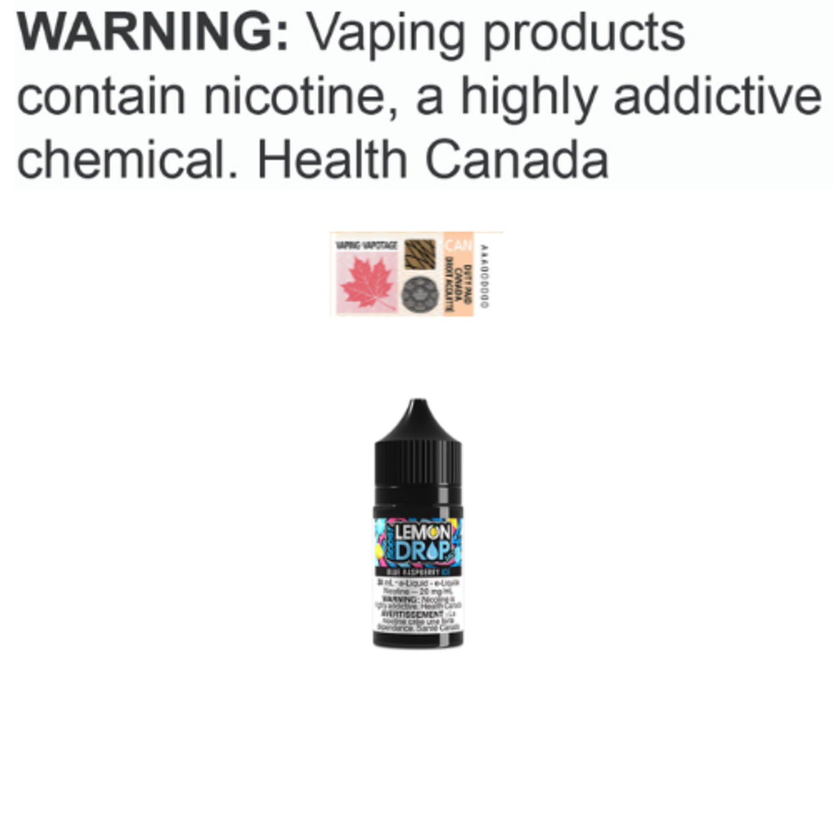 Lemon Drop Salt Lemon Drop Boost Ice Salt [ET]