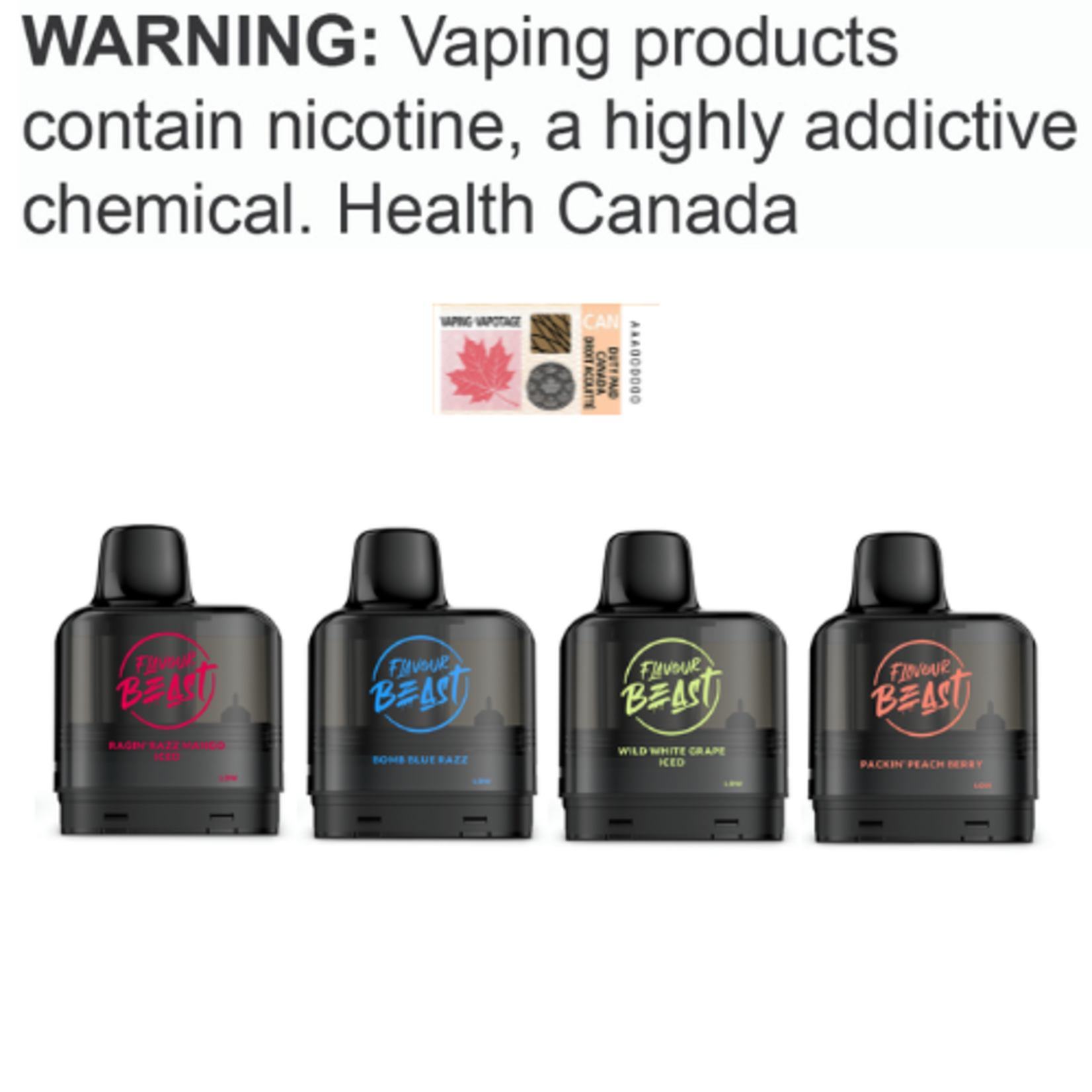 Flavour Beast Level X Level X Flavour Beast G2 2+10 Pods [ET]