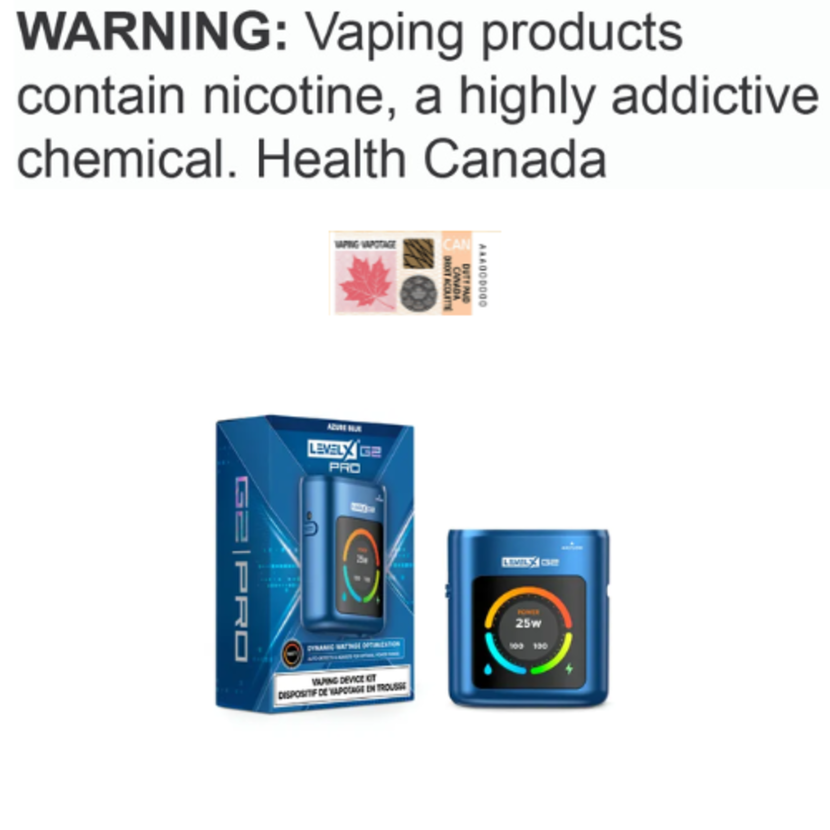 Flavour Beast Level X Boost G2 Pro 1000 Device