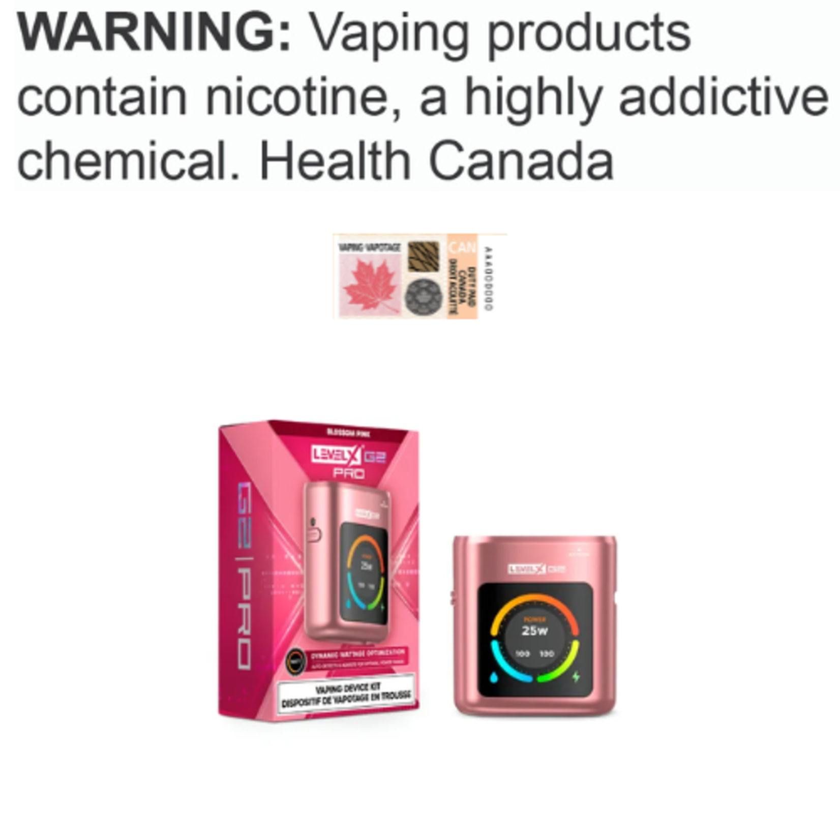 Flavour Beast Level X Boost G2 Pro 1000 Device