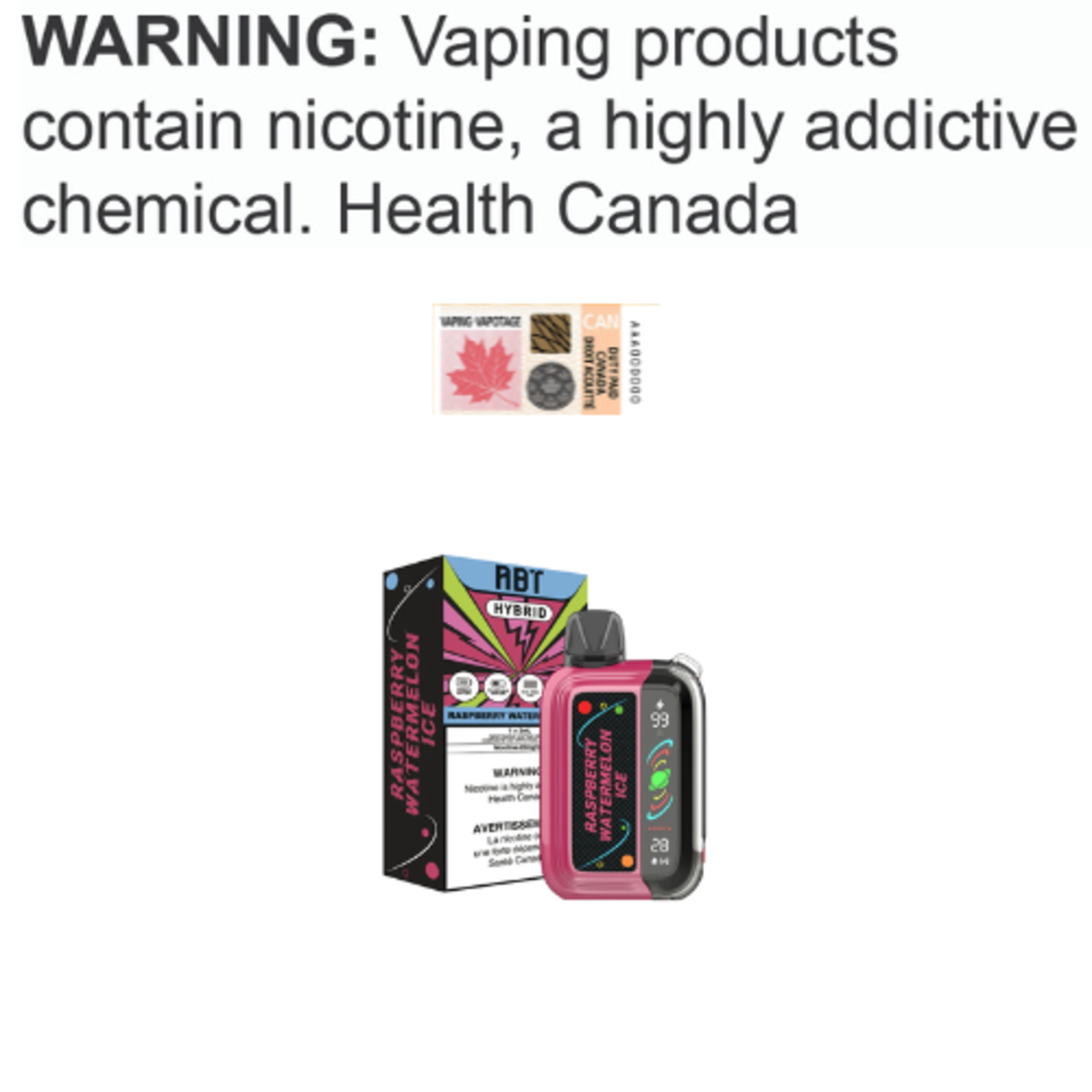 G Prime Disposable ABT Hybrid Disposable [ET]