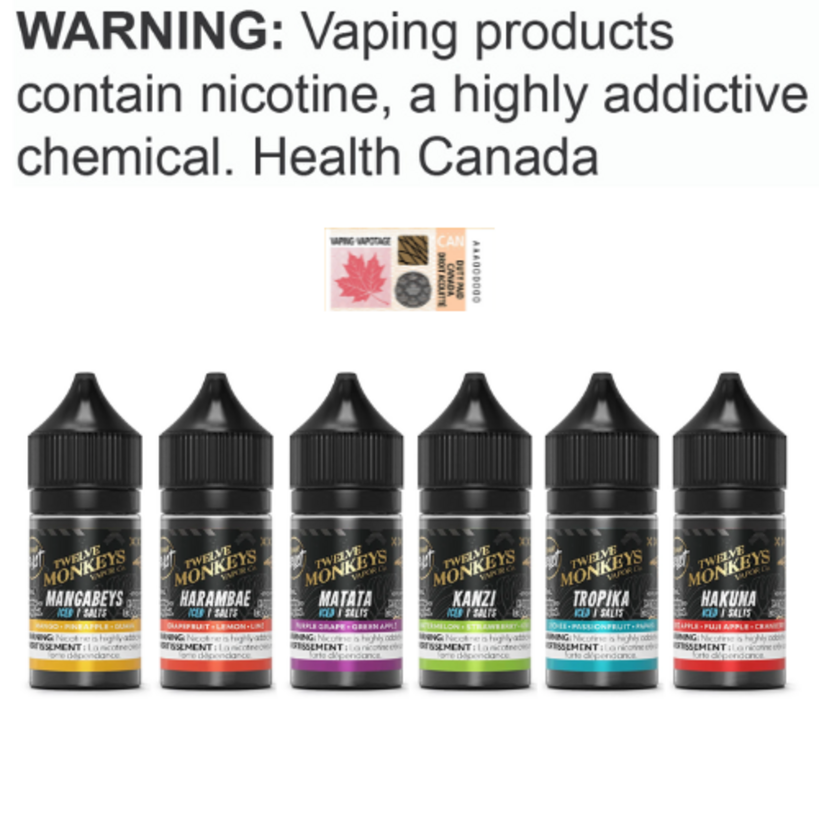 Flavour Beast Salt Flavour Beast x 12 Monkeys Salt [ET]