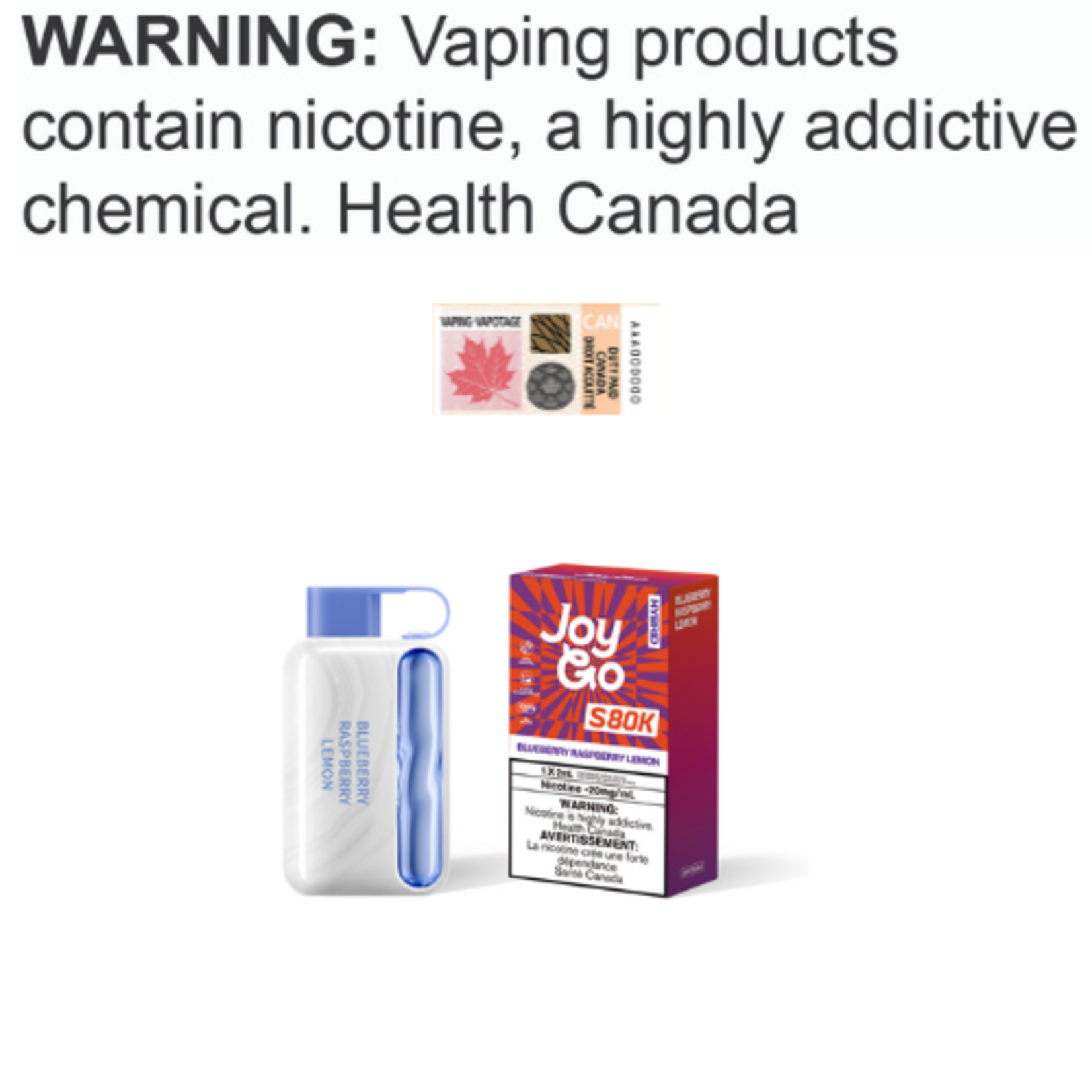 Joygo Disposable Joygo Hybrid Disposable [ET]