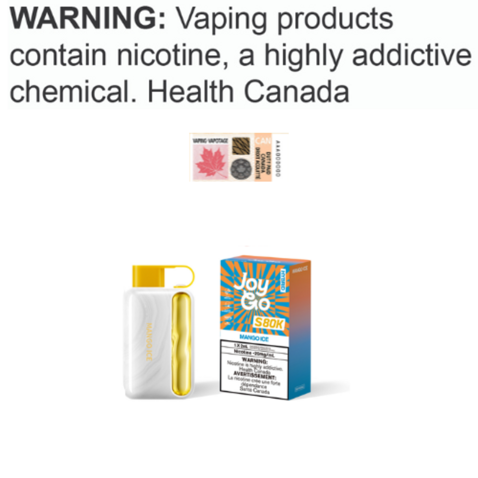 Joygo Disposable Joygo Hybrid Disposable [ET]