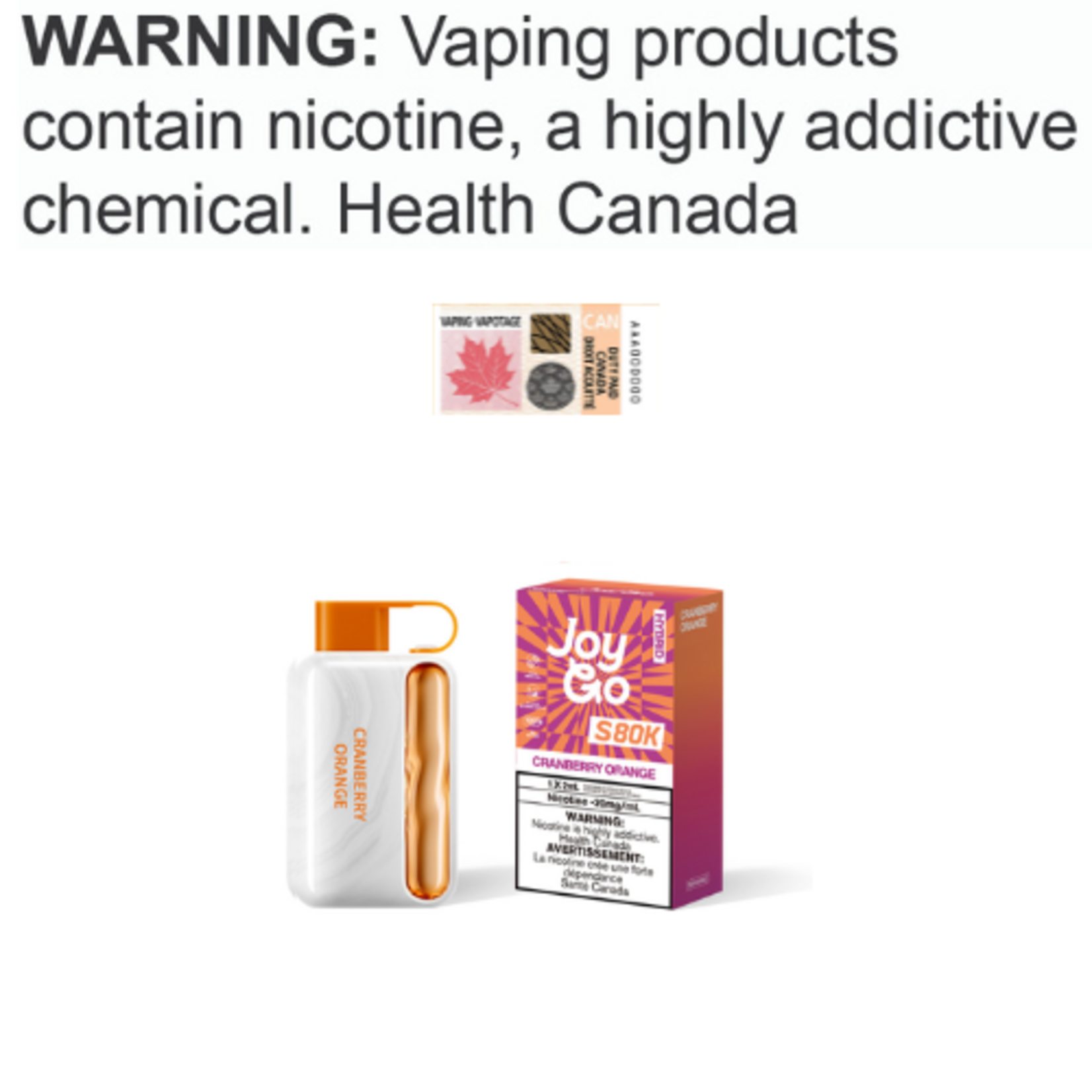 Joygo Disposable Joygo Hybrid Disposable [ET]