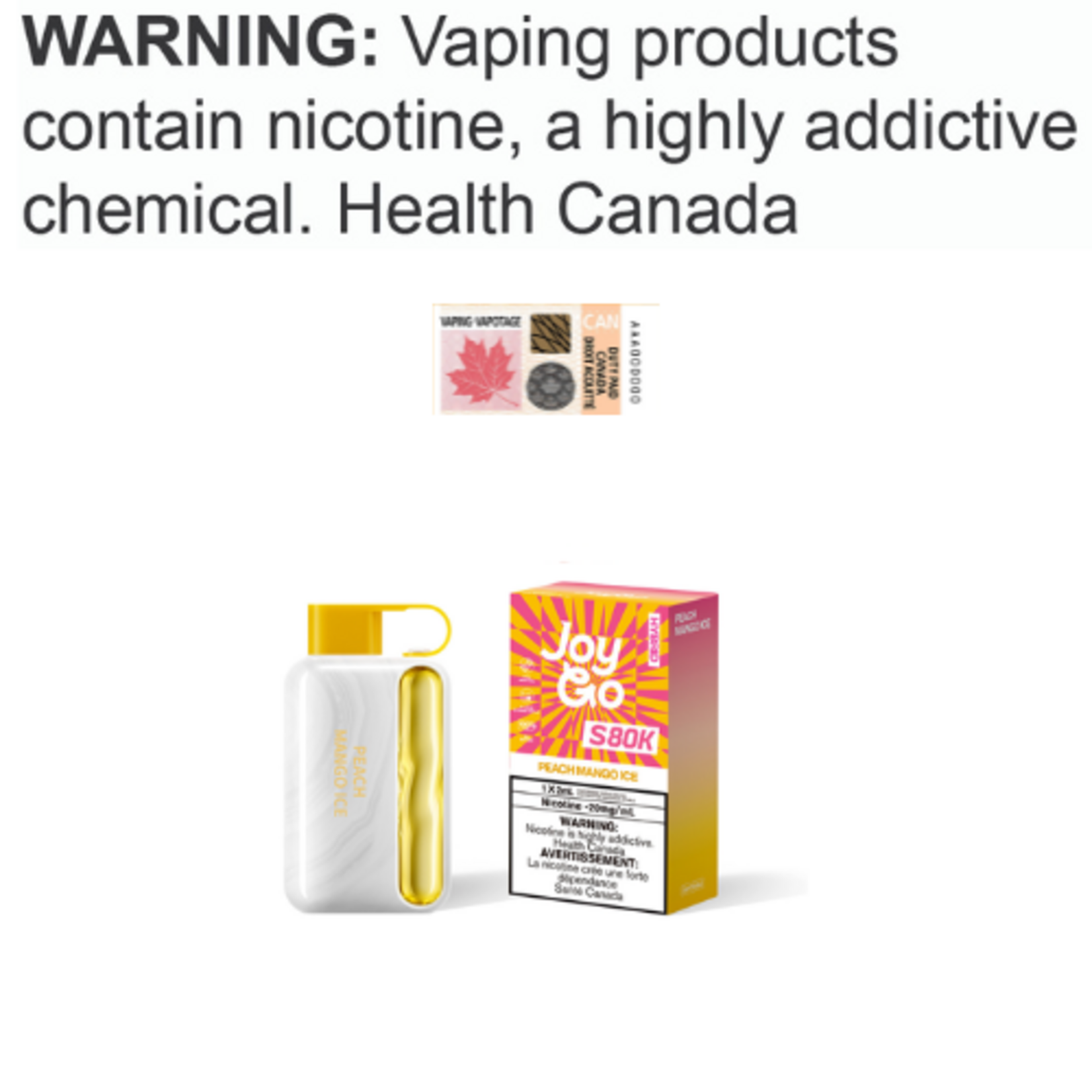 Joygo Disposable Joygo Hybrid Disposable [ET]