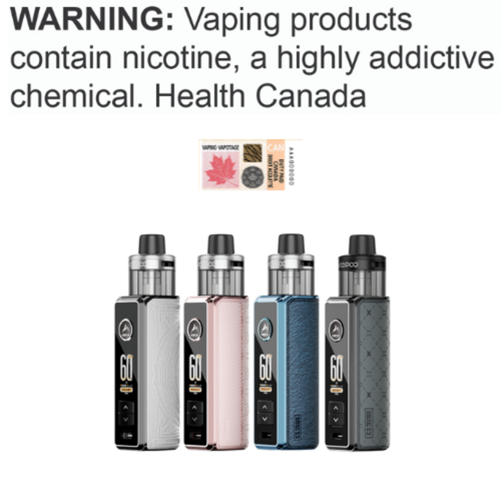 Voopoo Voopoo Drag S3 Pod Kit [CRC][BC]