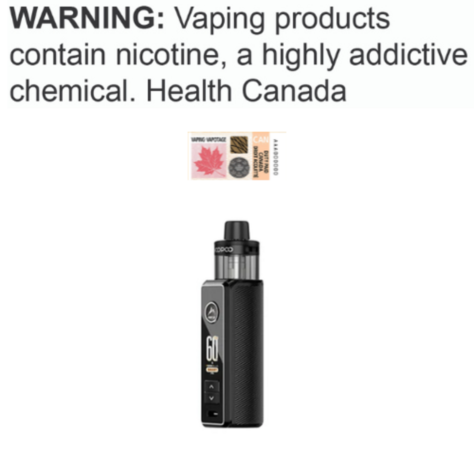 Voopoo Voopoo Drag S3 Pod Kit [CRC][BC]