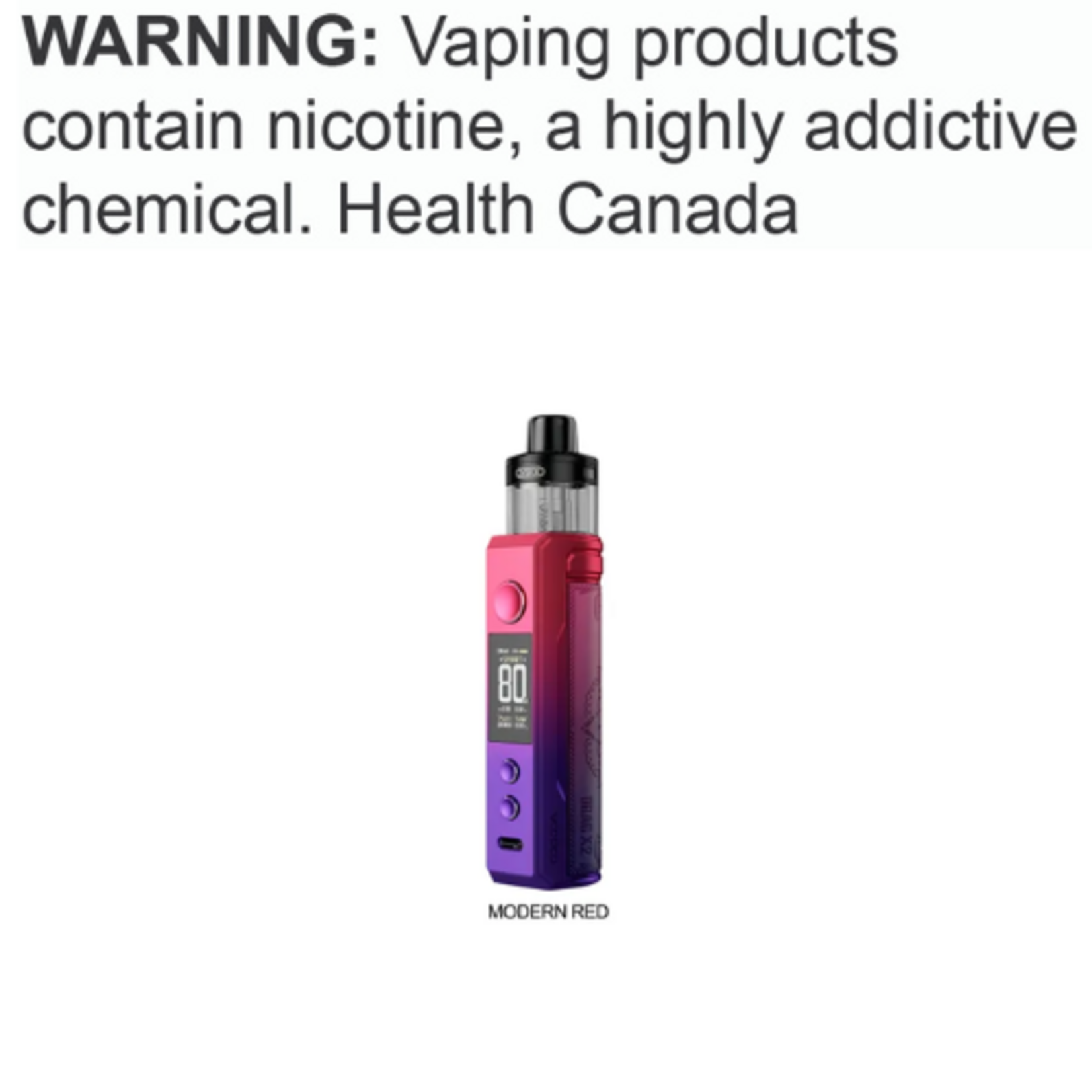 Voopoo VooPoo Drag X2  Pod Kit [CRC][BC]