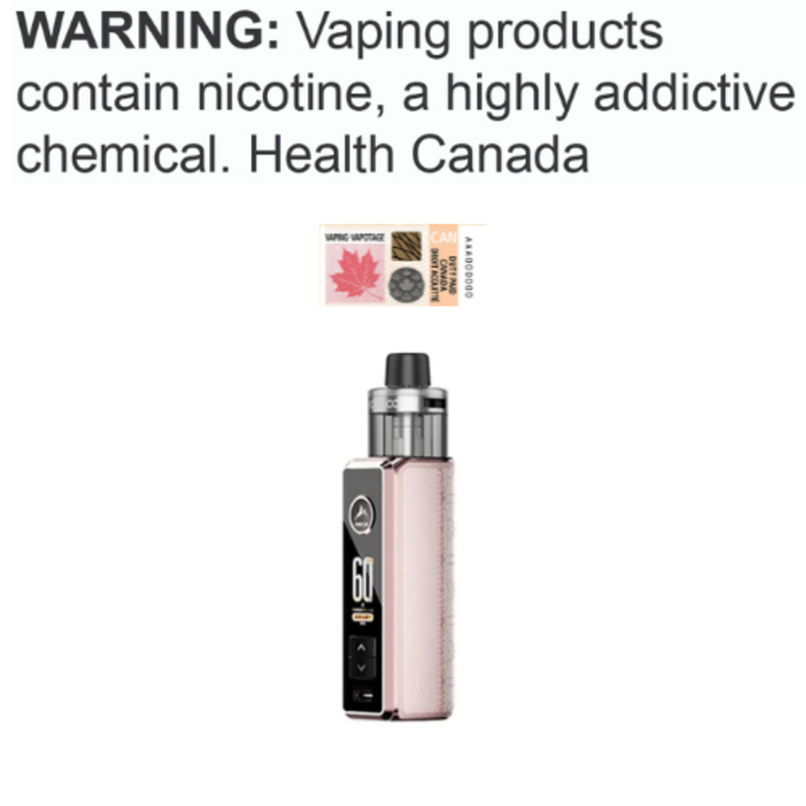 Voopoo Voopoo Drag S3 Pod Kit [CRC][BC]