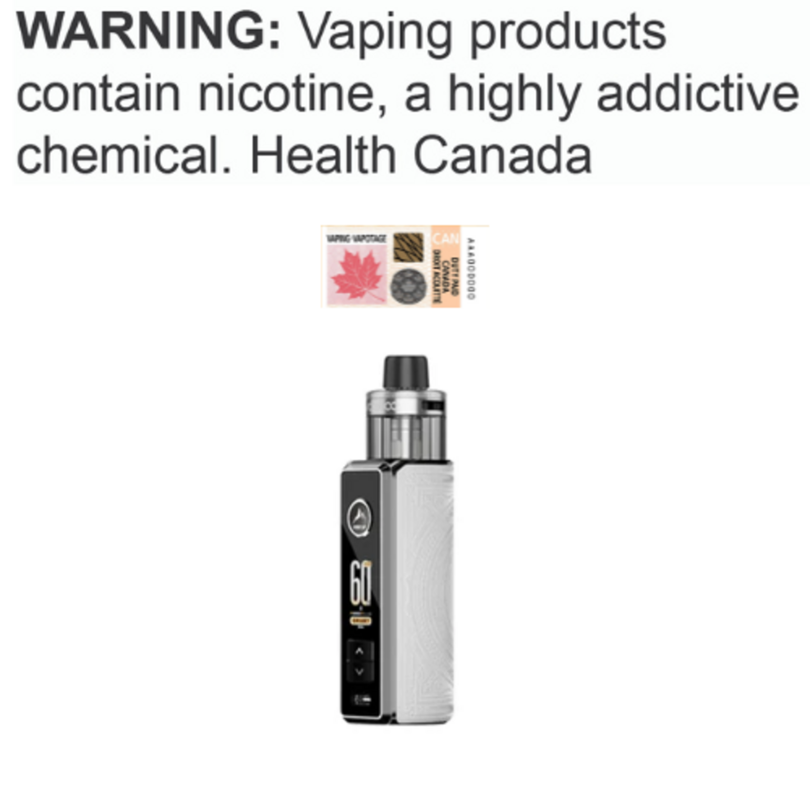 Voopoo Voopoo Drag S3 Pod Kit [CRC][BC]