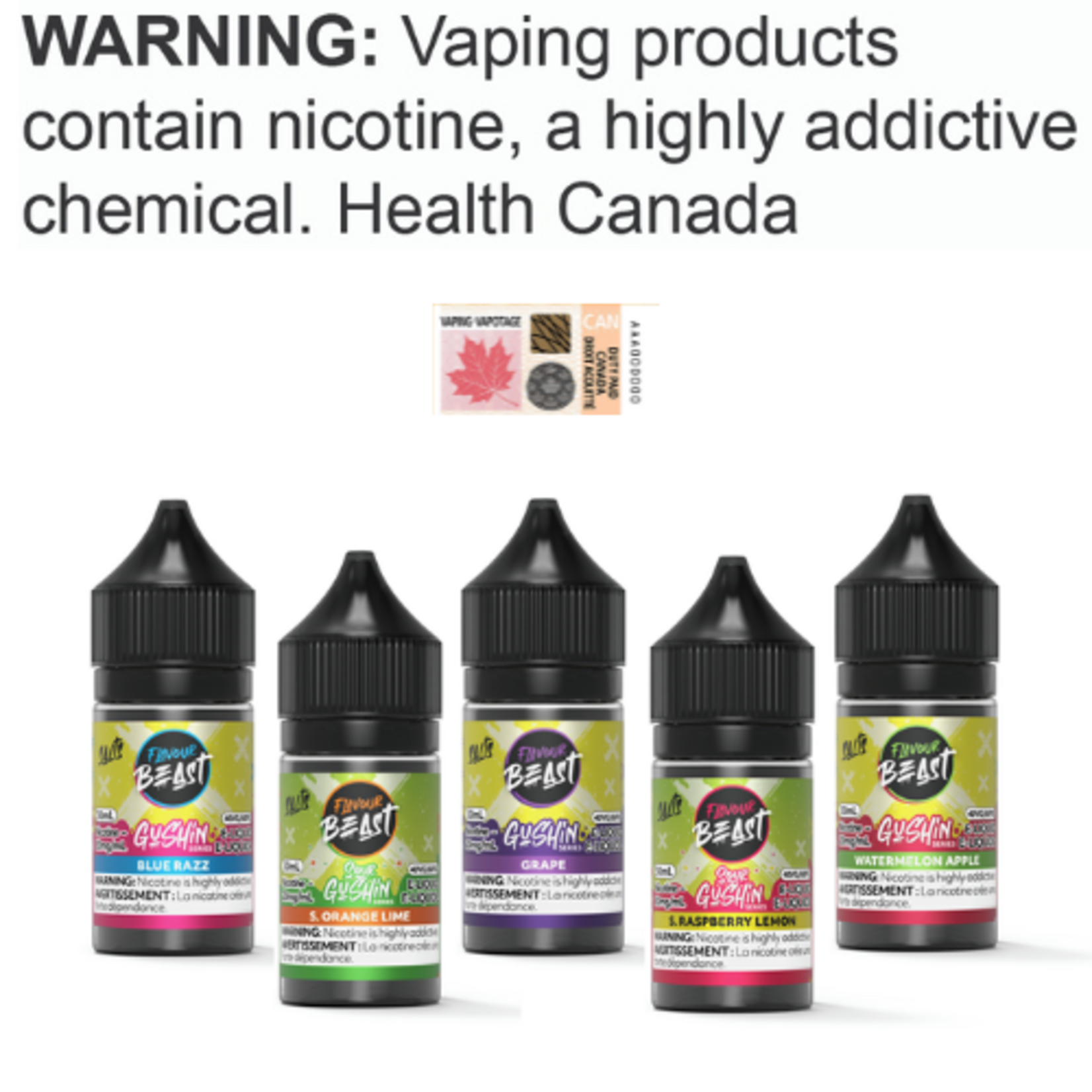 Flavour Beast Salt Flavour Beast Gushin Salt [ET]