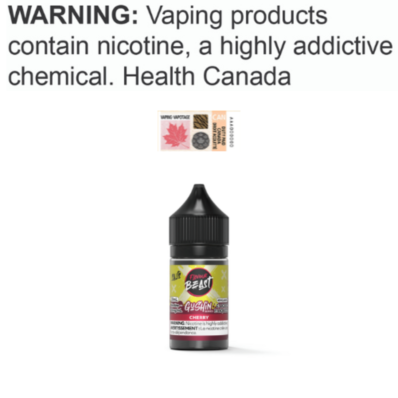 Flavour Beast Salt Flavour Beast Gushin Salt [ET]