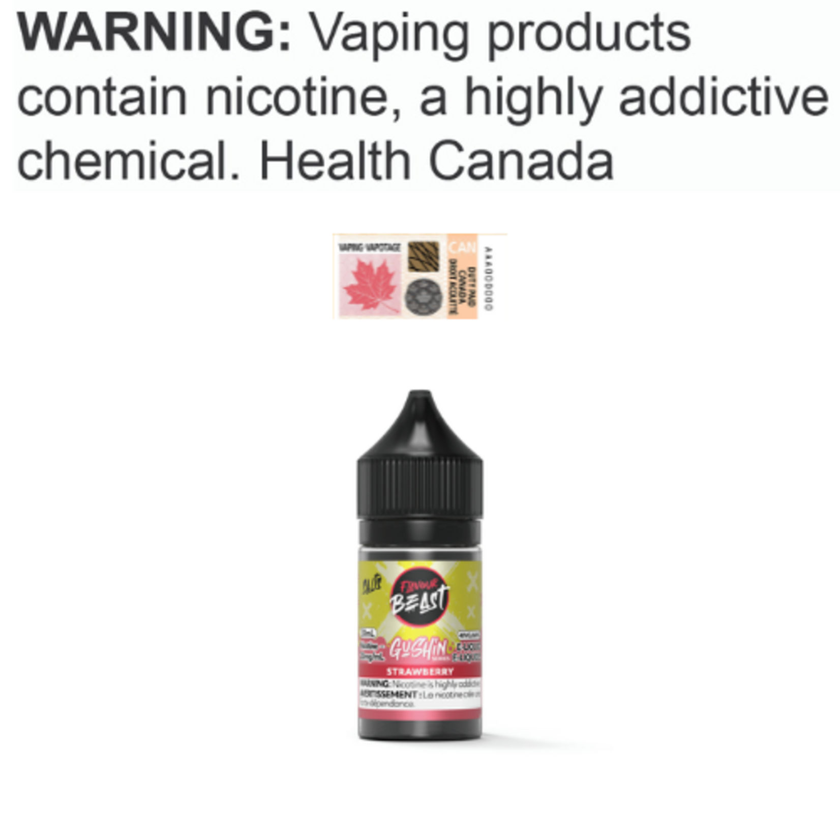 Flavour Beast Salt Flavour Beast Gushin Salt [ET]