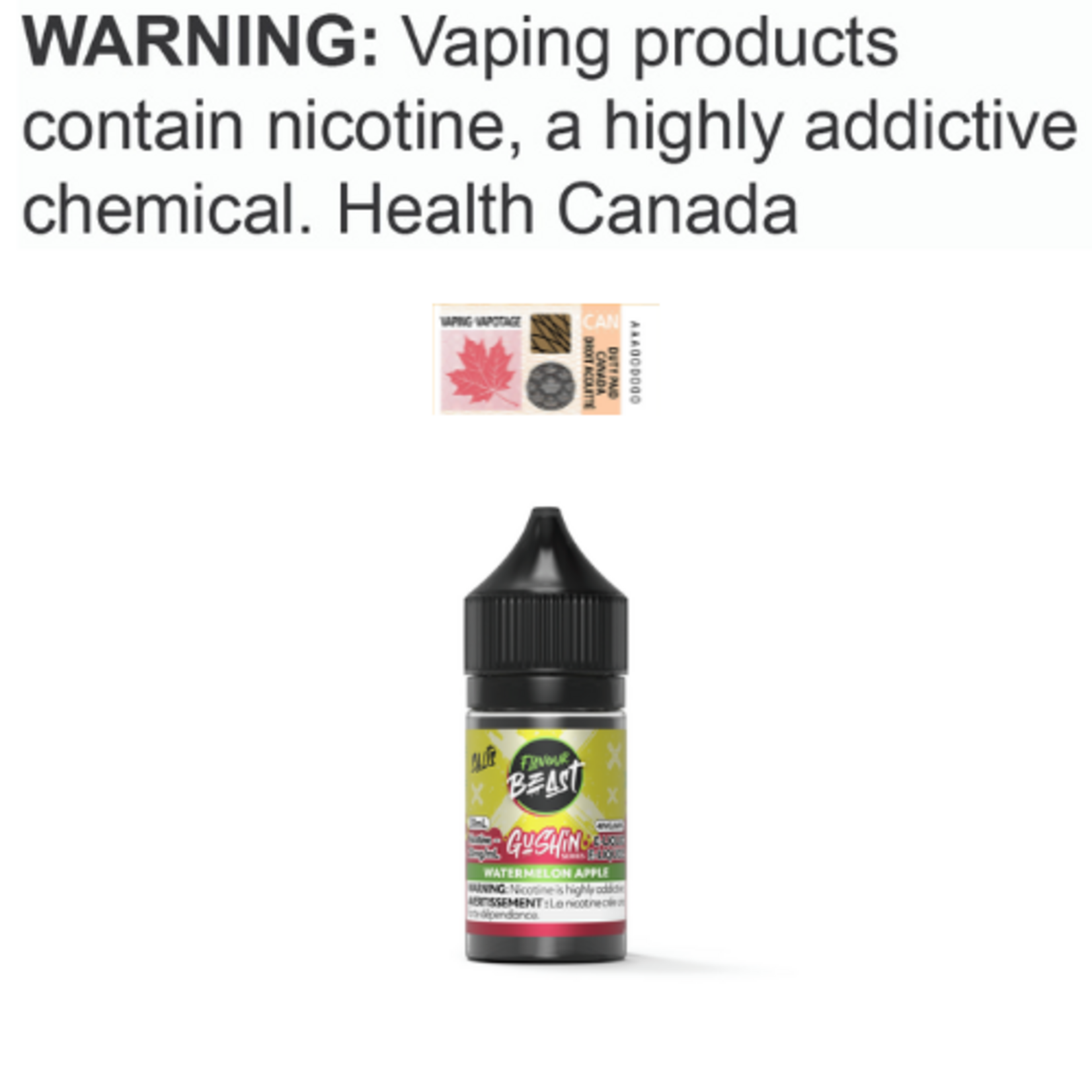 Flavour Beast Salt Flavour Beast Gushin Salt [ET]