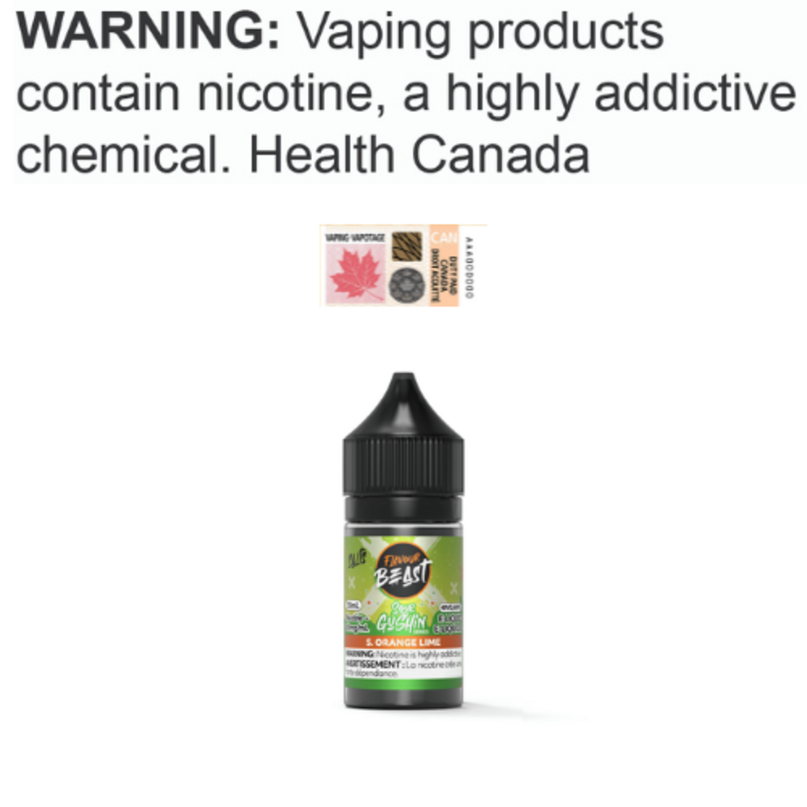 Flavour Beast Salt Flavour Beast Gushin Salt [ET]