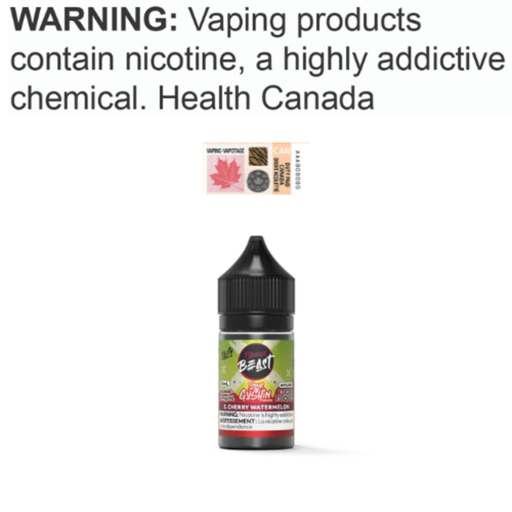 Flavour Beast Salt Flavour Beast Gushin Salt [ET]