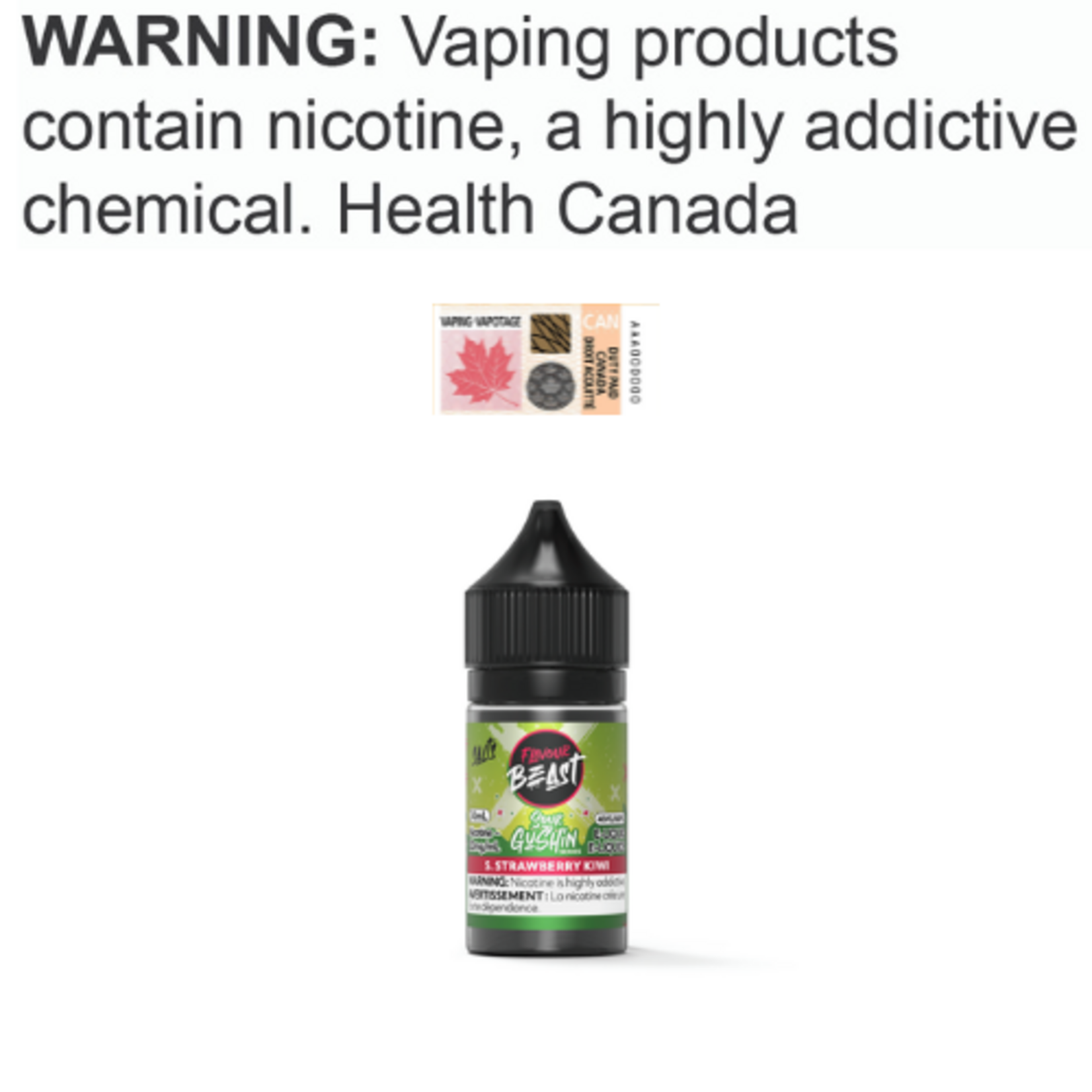 Flavour Beast Salt Flavour Beast Gushin Salt [ET]