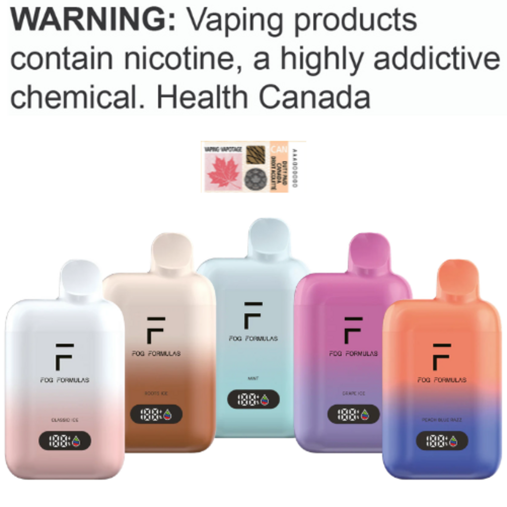 Fog Formula Fog Pro X Disposable [ET]