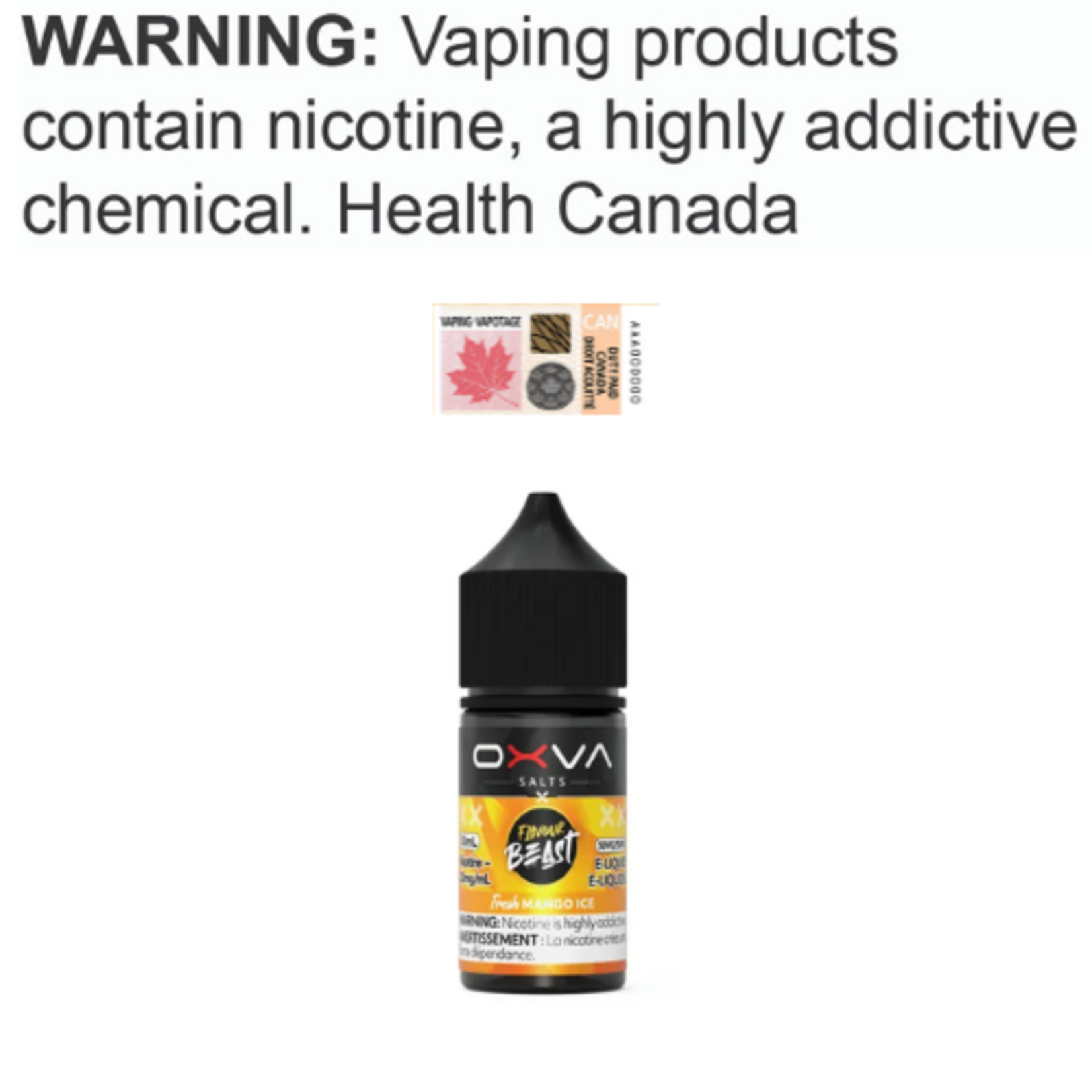 Flavour Beast Salt Flavour Beast x OXVA Salt [ET]