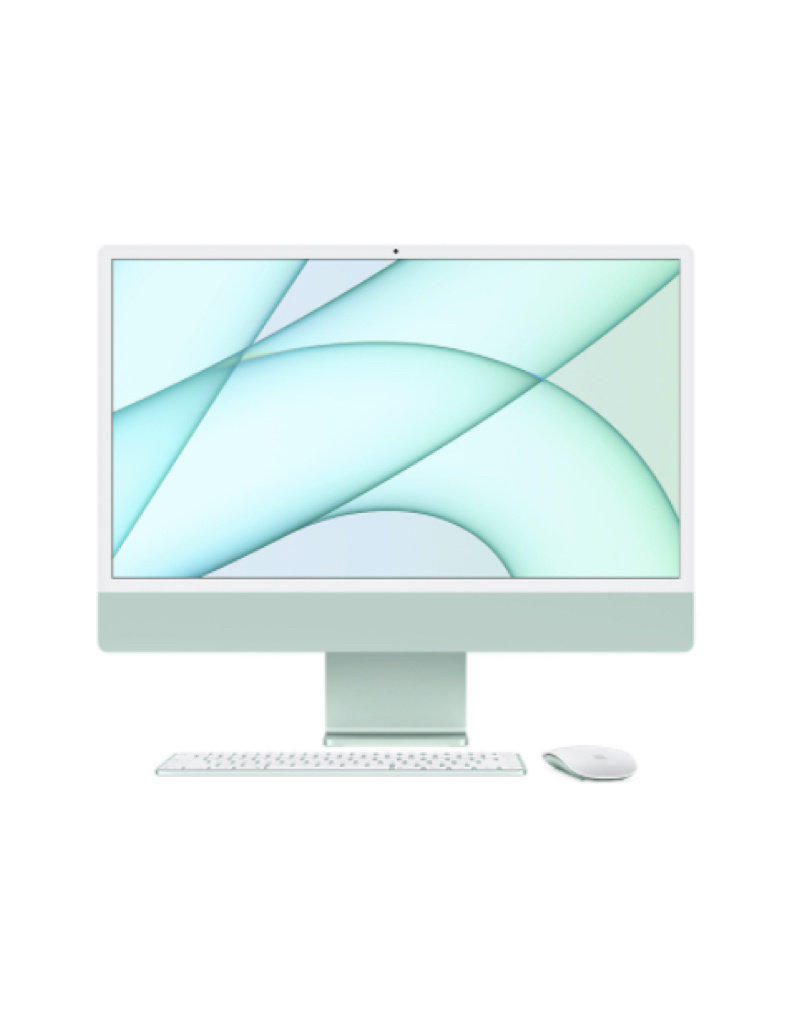 iMac 24" 4.5K M1 8C CPU 8C GPU 8GB RAM 512GB SSD (2021) - Green