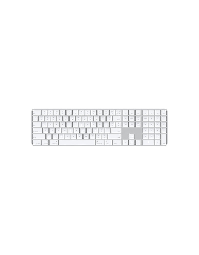 Apple - Magic Keyboard Numeric Keypad & Touch ID - Silver