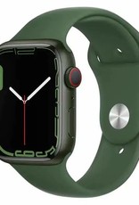 Apple Watch S7 45 Green AL Clover Sport Band Cell Ex Demo