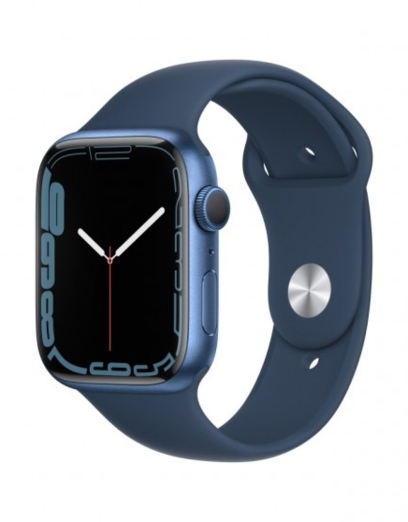 Apple Watch S7 41 Blue AL Abyss Sports Band Cellular - Ex Demo