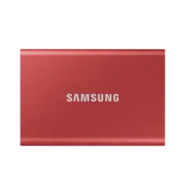 Samsung Samsung T7 Portable SSD Drive 1TB - Metallic Red