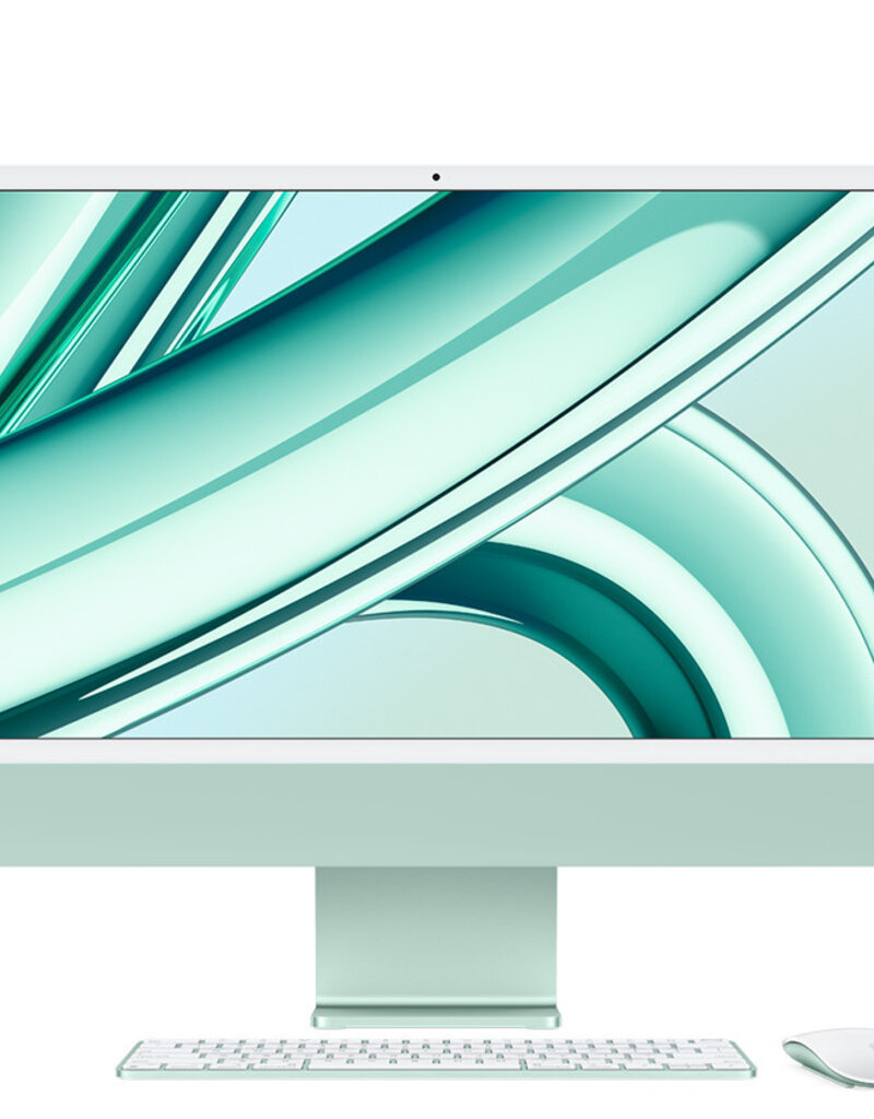 iMac 24” (2023) 4.5K M3 8CPU 10GPU 8GB RAM 256GB SSD - Green