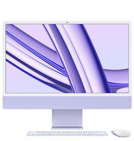 iMac 24” (2023) 4.5K M3 8CPU 10GPU 8GB RAM 256GB SSD - Purple