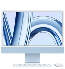 iMac 24” (2023) 4.5K M3 8CPU 10GPU 8GB RAM 512GB SSD – Blue