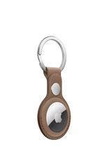 Apple AirTag Fine Woven Key Ring - Taupe