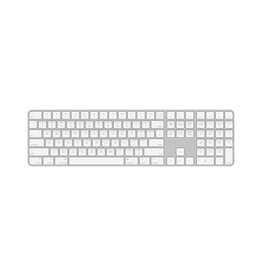 Apple Magic Keyboard with Touch ID and Numeric Keypad (USB-C) - White