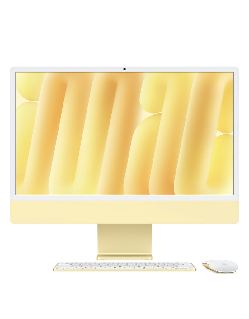 iMac 24” (2024) 4.5K M4 8CPU 8GPU 16GB RAM 256GB SSD - Yellow