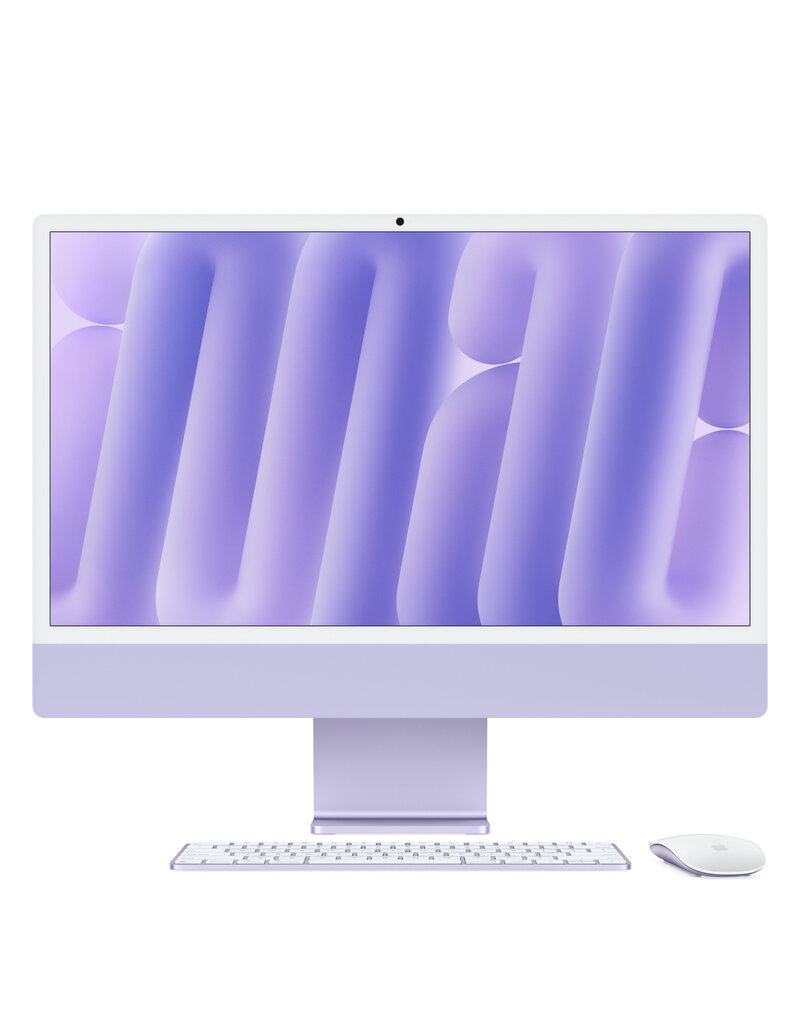 iMac 24” (2024) 4.5K M4 10CPU 10GPU 16GB RAM 512GB SSD - Purple