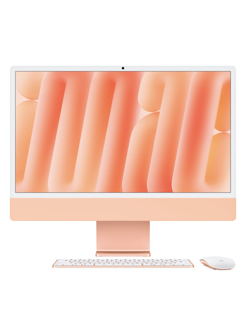 iMac 24” (2024) 4.5K M4 8CPU 8GPU 16GB RAM 256GB SSD - Orange