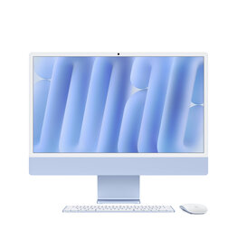 iMac 24” (2024) 4.5K M4 8CPU 8GPU 16GB RAM 256GB SSD - Blue