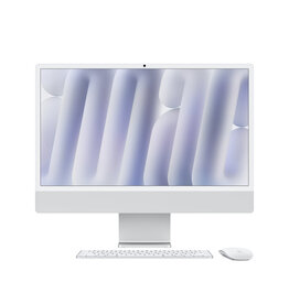 iMac 24” (2024) 4.5K M4 8CPU 8GPU 16GB RAM 256GB SSD - Silver