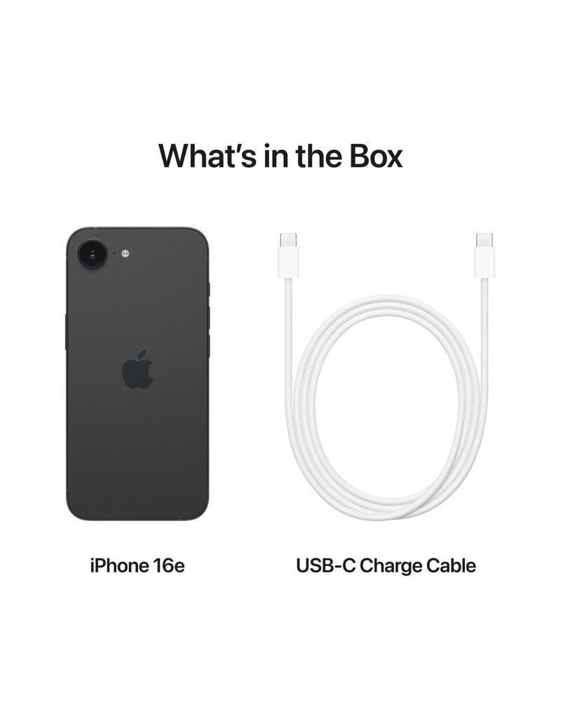 iPhone 16e 256GB - Black