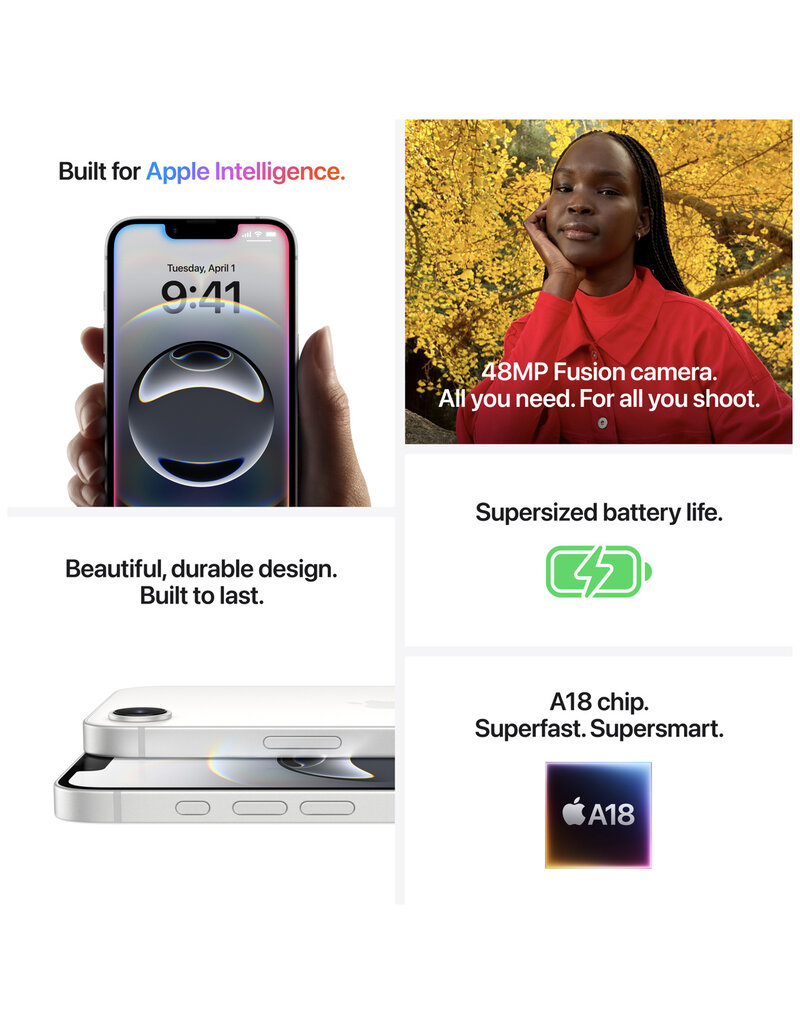 iPhone 16e 512GB - Black