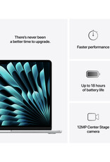 MacBook Air (2025) 13” M4 10-Core CPU 10-Core GPU 24GB 512GB SSD – Silver