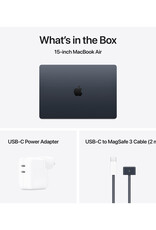 MacBook Air (2025) 15” M4 10-Core CPU 10-Core GPU 24GB 512GB SSD – Midnight