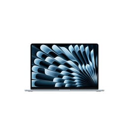 MacBook Air (2025) 15” M4 10-Core CPU 10-Core GPU 16GB 256GB SSD – Sky Blue