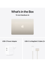 MacBook Air (2025) 15” M4 10-Core CPU 10-Core GPU 16GB 256GB SSD – Starlight