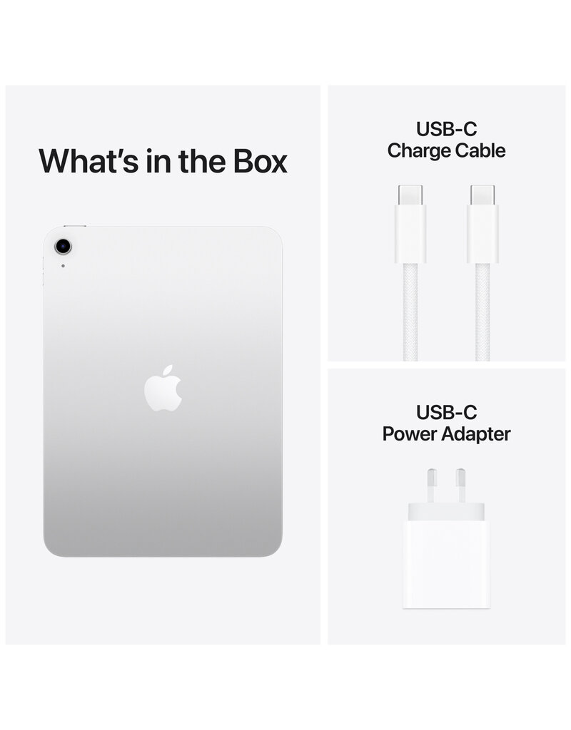 iPad 11th Gen A16 (2025) 11” 128GB Wifi + Cellular – Silver